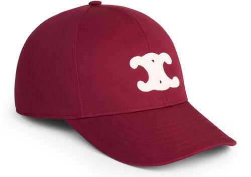 CELINE Triomphe baseball cap in cotton gabardine