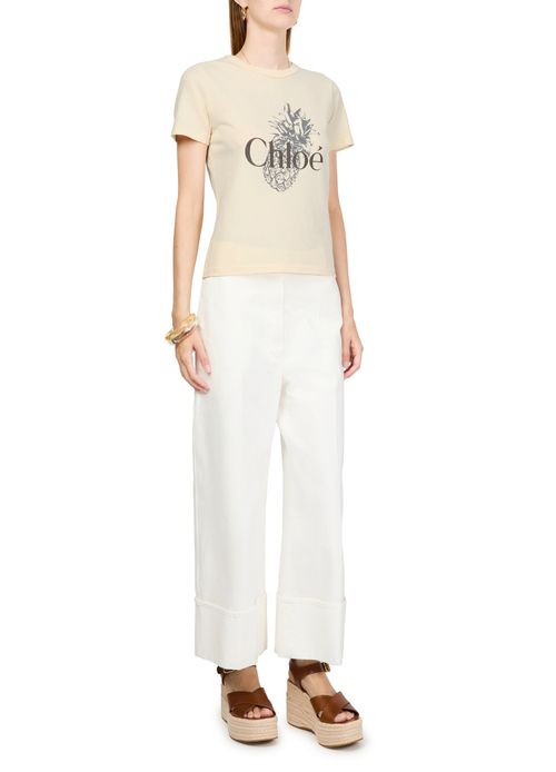 CHLOE T-shirt en coton
