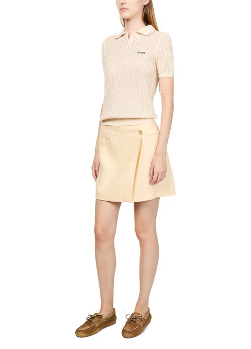 MIU MIU Polo en coton