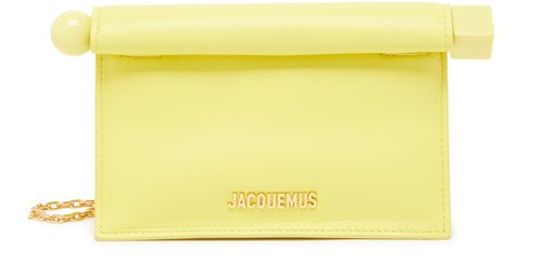 JACQUEMUS The small Rond Carré clutch
