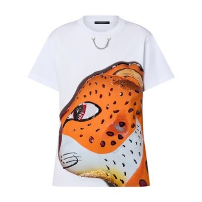 Louis Vuitton Sequin Leopard T-shirt