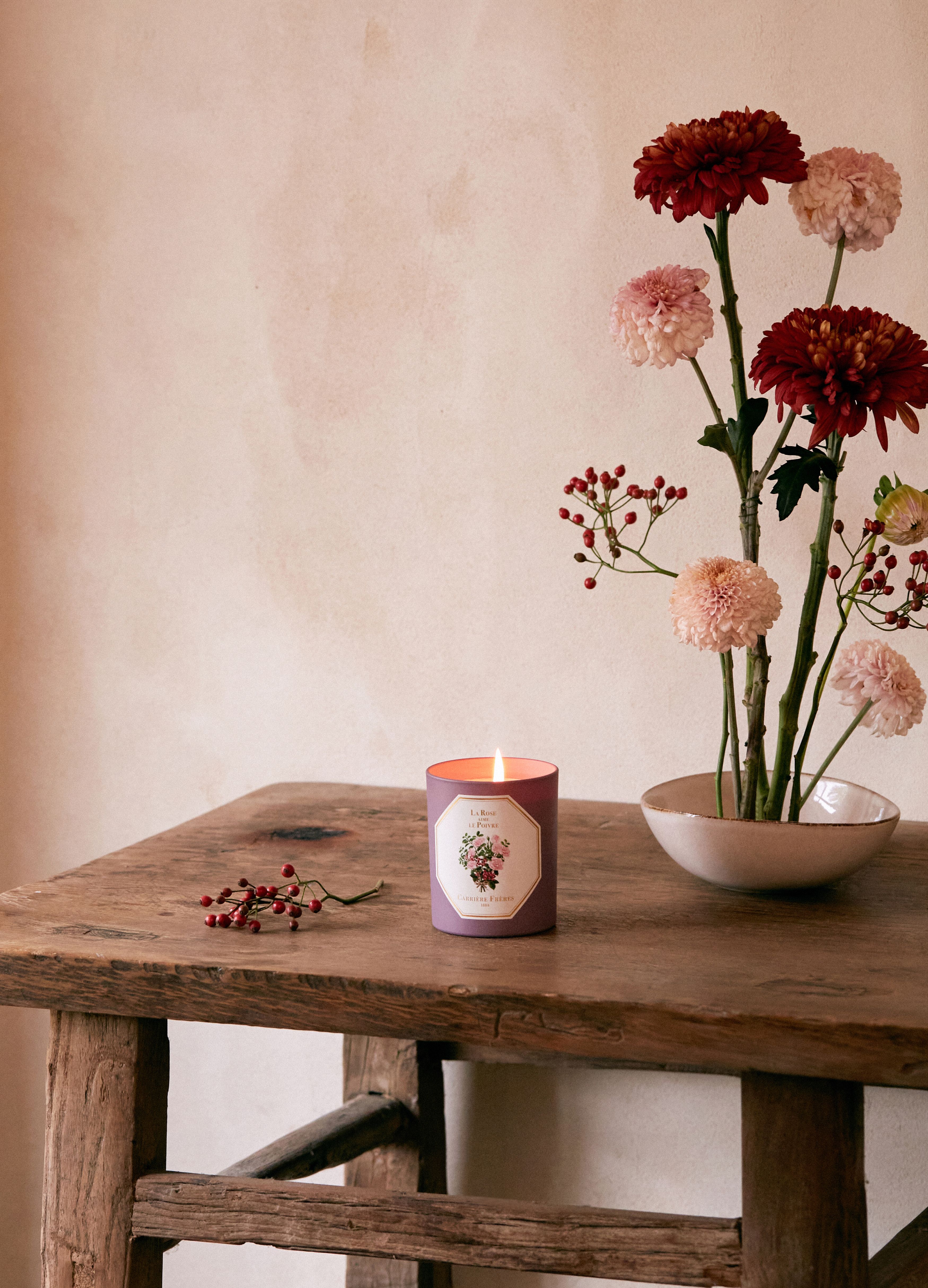 Scented Candle La Rose aime le Poivre - 185 g thumbnail 6