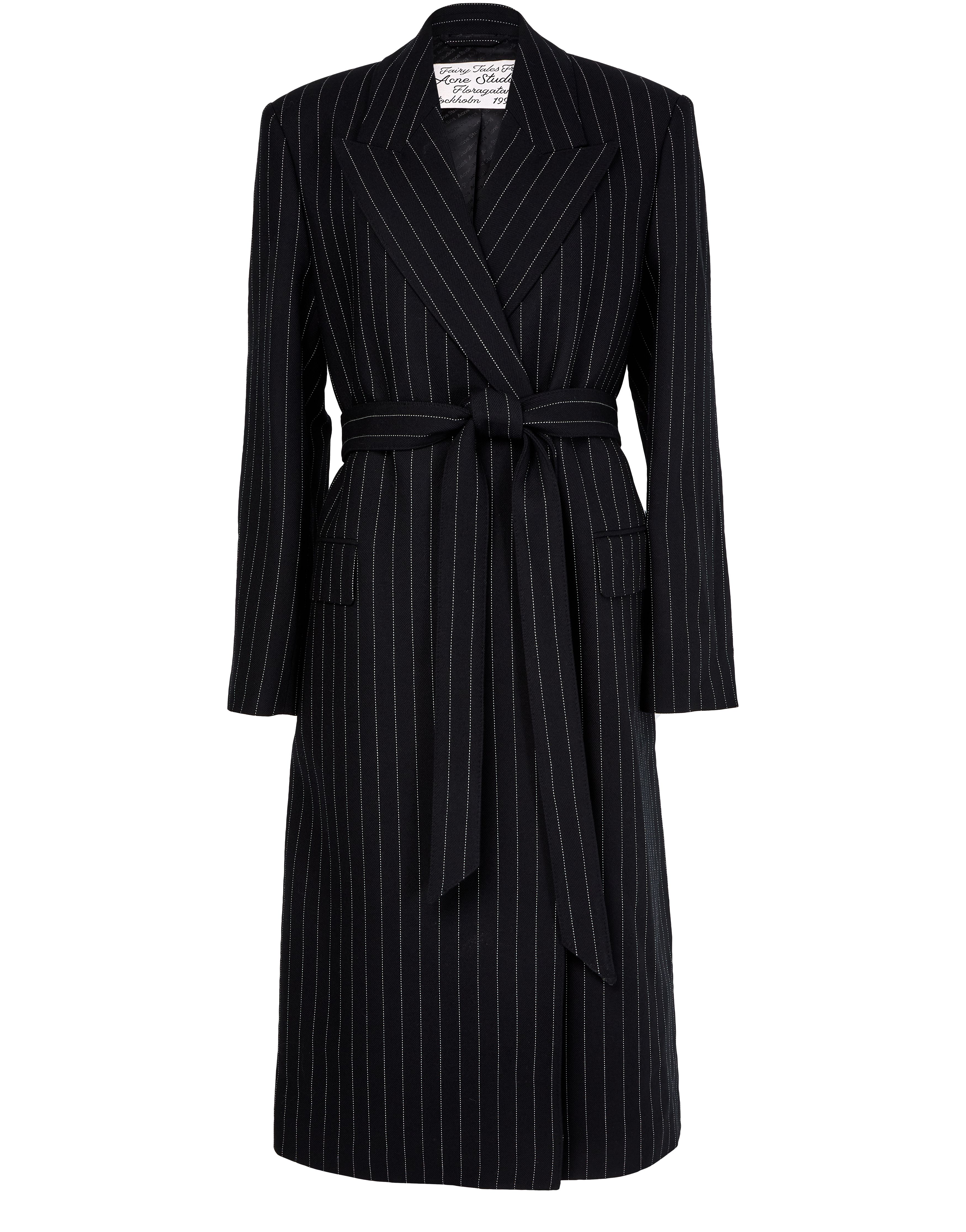 Long belted coat
