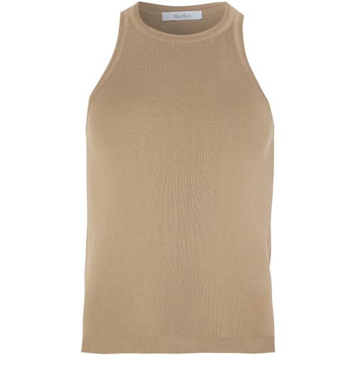 MAX MARA Arnes cotton knitted tank top