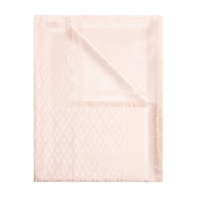 Valentino Toute La V Shawl In Pink