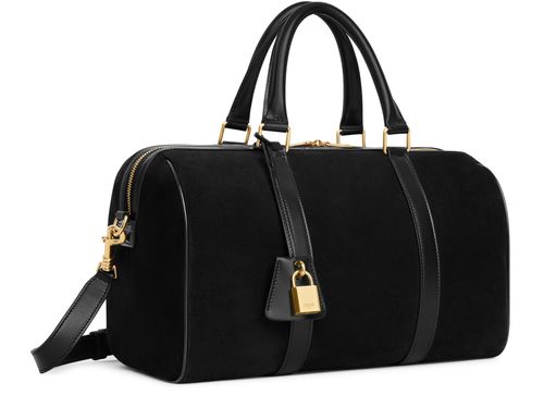 CELINE Boston veau facon velours
