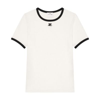 Signature contrast t-shirt