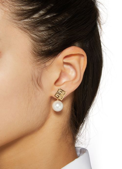 GIVENCHY 4G パールイヤリング