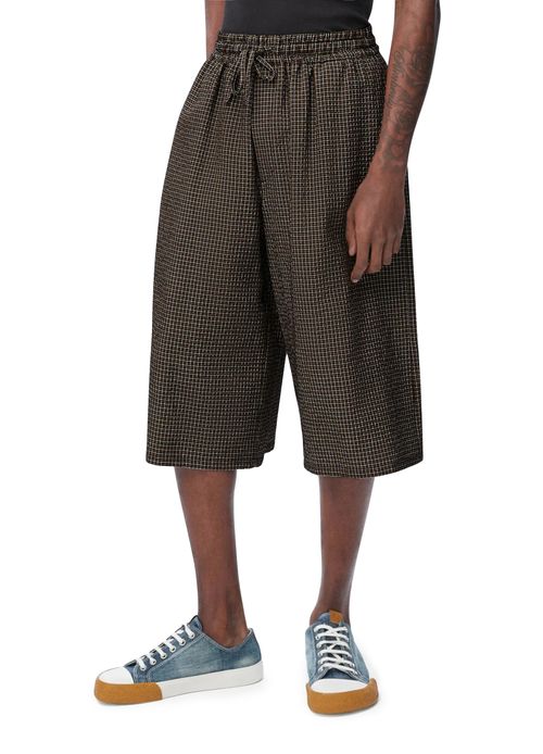 LOEWE Cotton, viscose and linen shorts