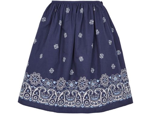 MIU MIU Bandana midi skirt