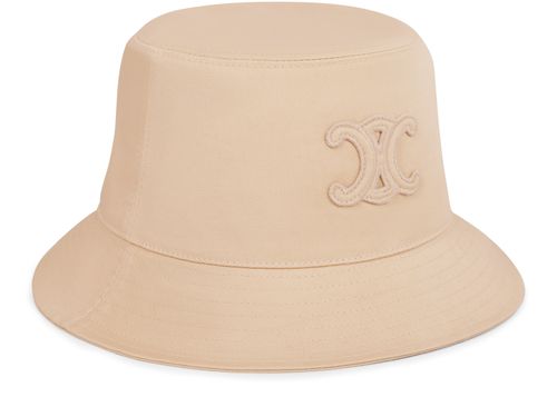 CELINE Triomphe bucket hat in cotton gabardine