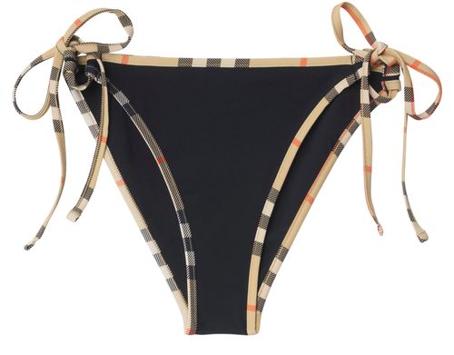 BURBERRY Check bikini bottom