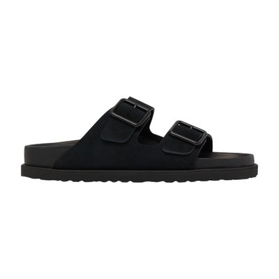 Shop Birkenstock 1774 Arizona Sandals In Black