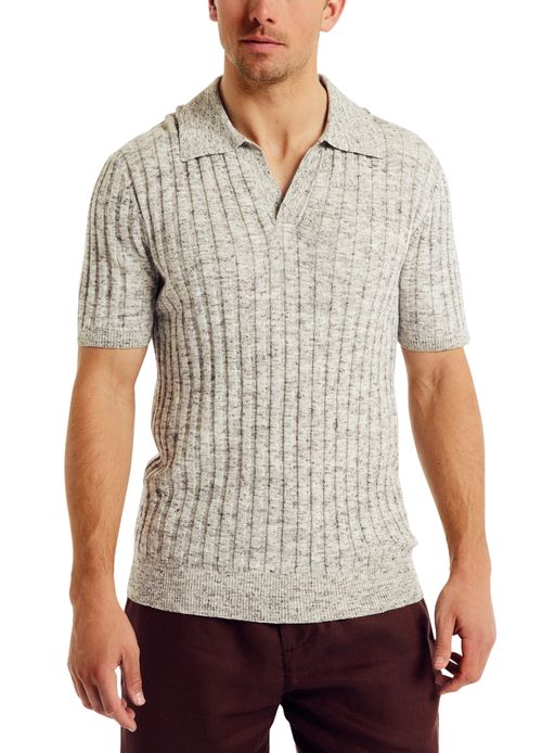 FRESCOBOL CARIOCA Rino Space Dye Knit Polo