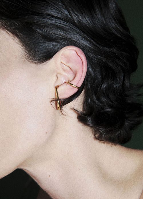 CHARLOTTE CHESNAIS Small Mirage single earcuff