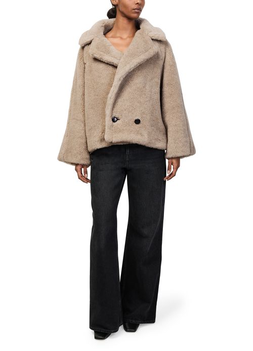 MAX MARA Teddy cropped coat
