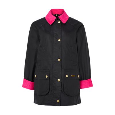 Barbour Icons Modern Beadnell Wax Jacket In Blue