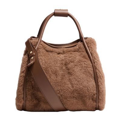 Max Mara Marine Handbag In Sand
