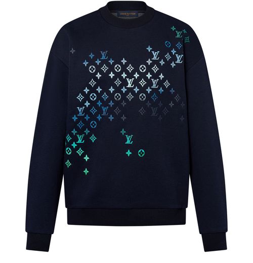 LOUIS VUITTON Embroidered Cotton Sweatshirt