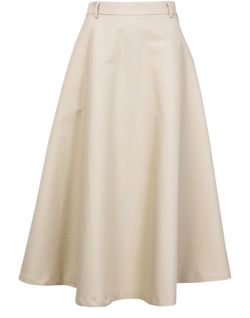 ROHE Jupe en coton volumineuse coupe A
