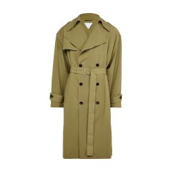 【Bottega Veneta】コットン トレンチ コート ブラックコットン トレンチコート| Bottega Veneta® 日本