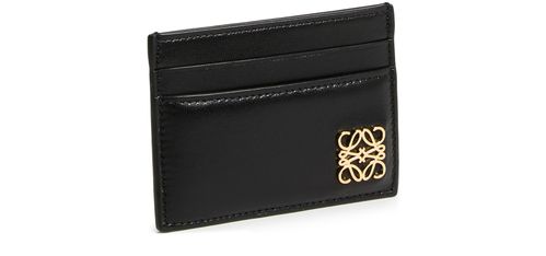 LOEWE Porte-cartes simple Anagram Puffer en cuir