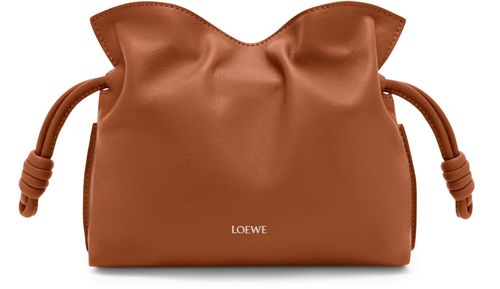 LOEWE Mini Flamenco clutch in nappa calfskin