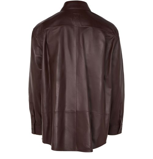 LOEWE Overshirt in nappa leather