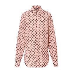 LOUIS VUITTON ヴィトン　ブラウス Women's Washed Monogram Silk Shirt | LOUIS VUITTON | 24S
