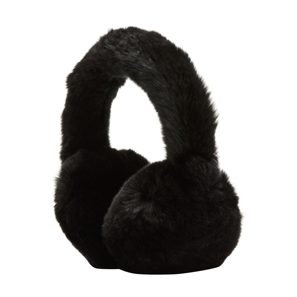 Rex rabbit fur earmuffs thumbnail 5