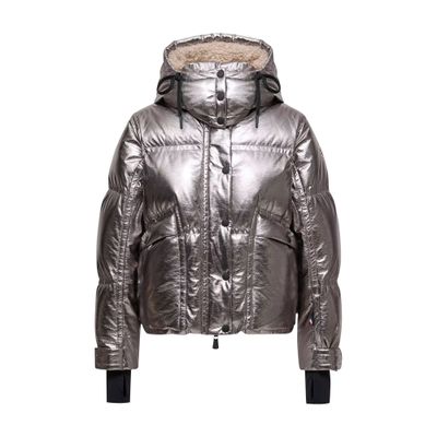 Moncler Celaque Down Jacket In Silver