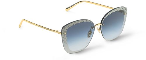 LOUIS VUITTON Lunettes de soleil carrées LV Halo