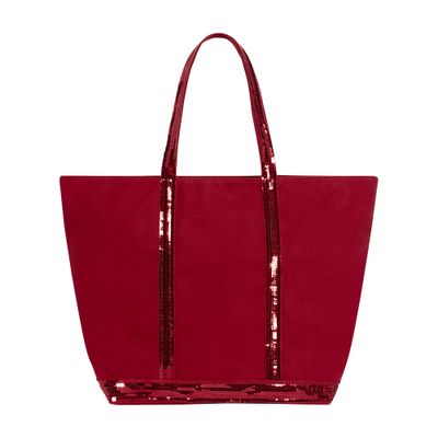 Vanessa Bruno Canvas L Cabas Tote Bag In Armagnac