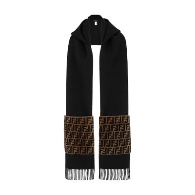 Fendi Scarf In Marron