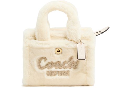 COACH Shearling cargo tote 20