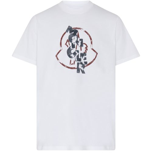 MONCLER Printed short-sleeved t-shirt
