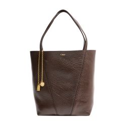 ★Chloe★ グレインレザー製 Chloe Spinスモールトートバッグ Chloe Spin グレインレザー製トートバッグ レディース | CHLOE | 24S