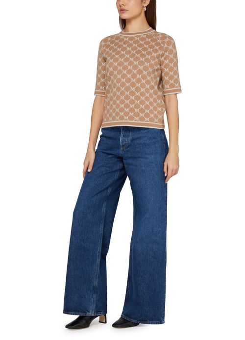 S MAX MARA Portici short-sleeved wool sweater