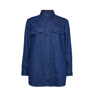 Apc X Anastasia Barbieri Mare Shirt In Blue