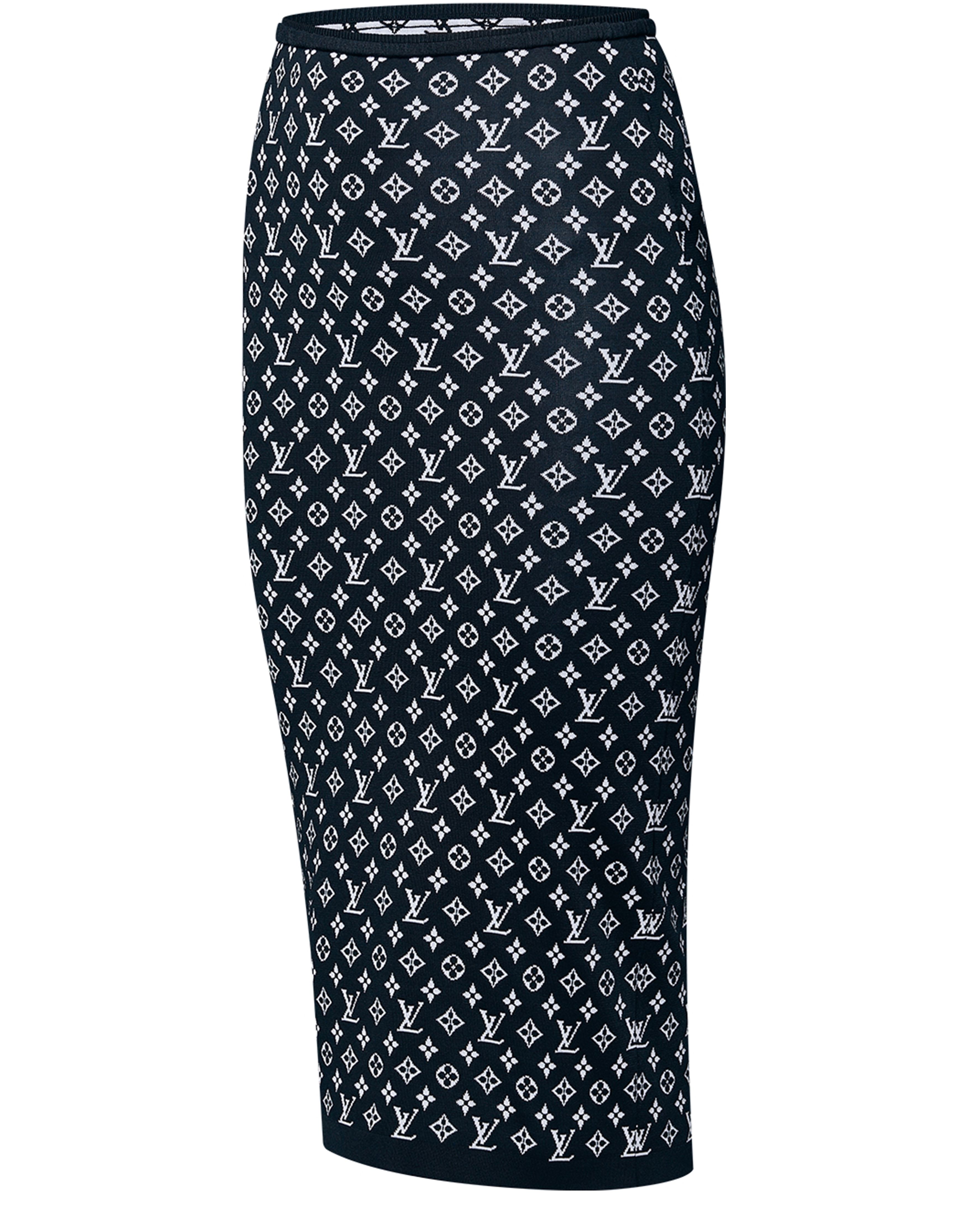 Monogram Jacquard Knit Skirt thumbnail 3