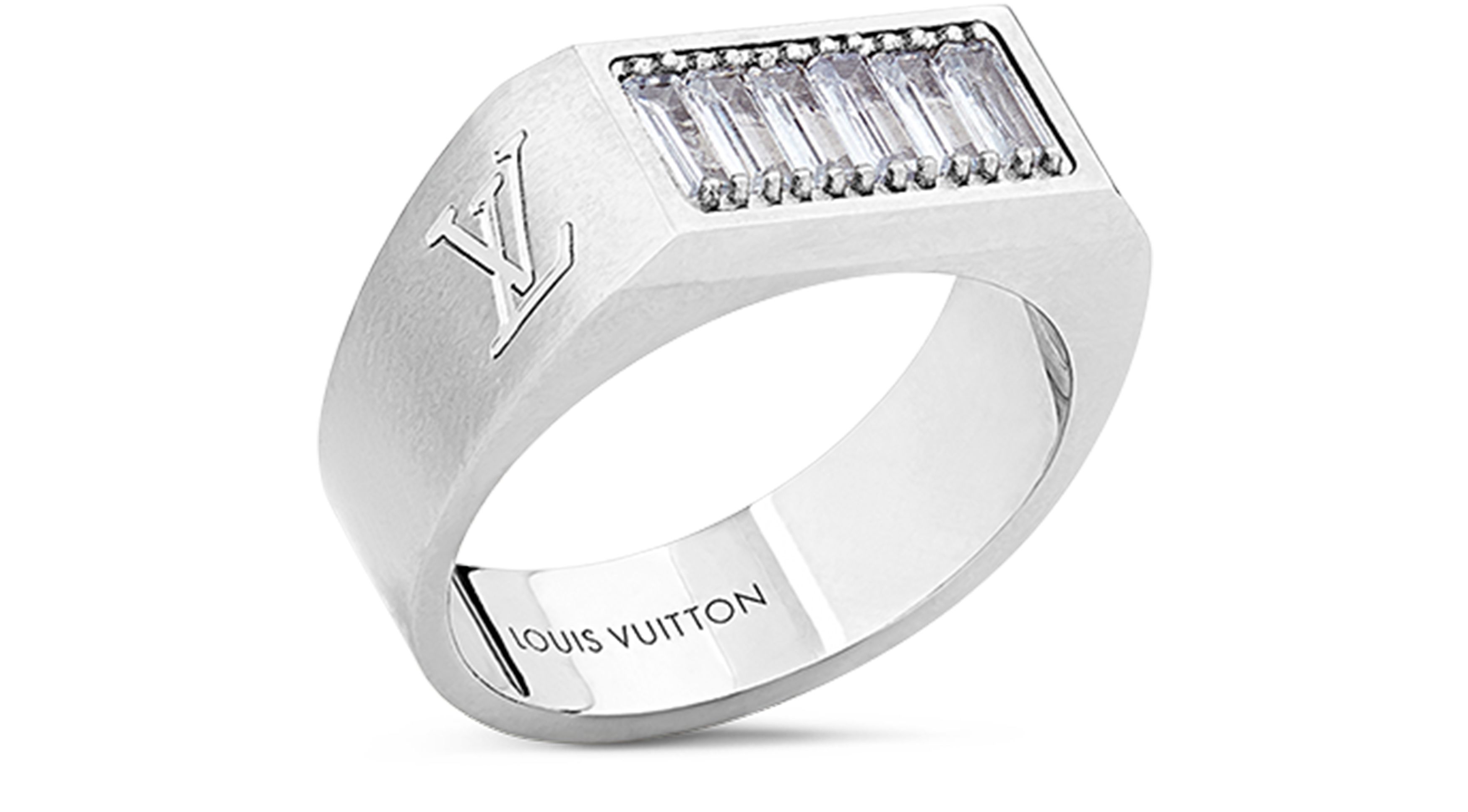 LV Reflect Crystal Ring