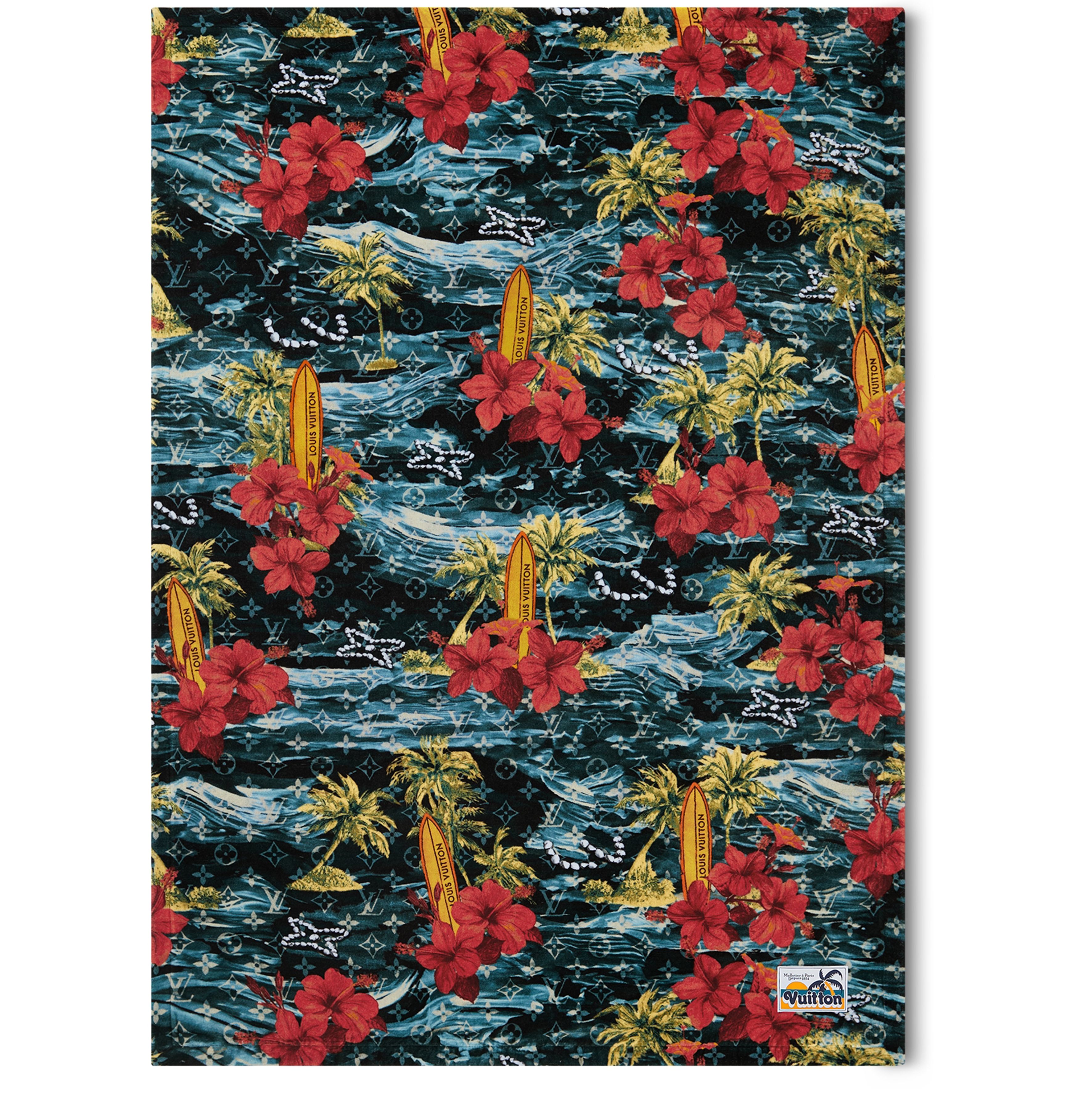 Surfin' Monogram Beach Towel thumbnail 3