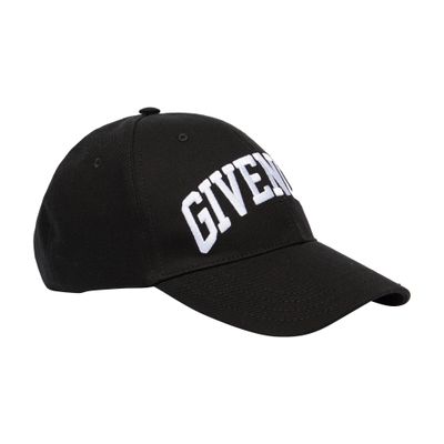 Givenchy Logo Cap In Noir