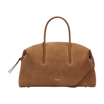 Demellier The Midi Stockholm Handbag In Purple