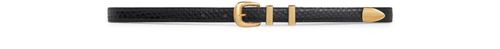 CELINE Small western belt in python