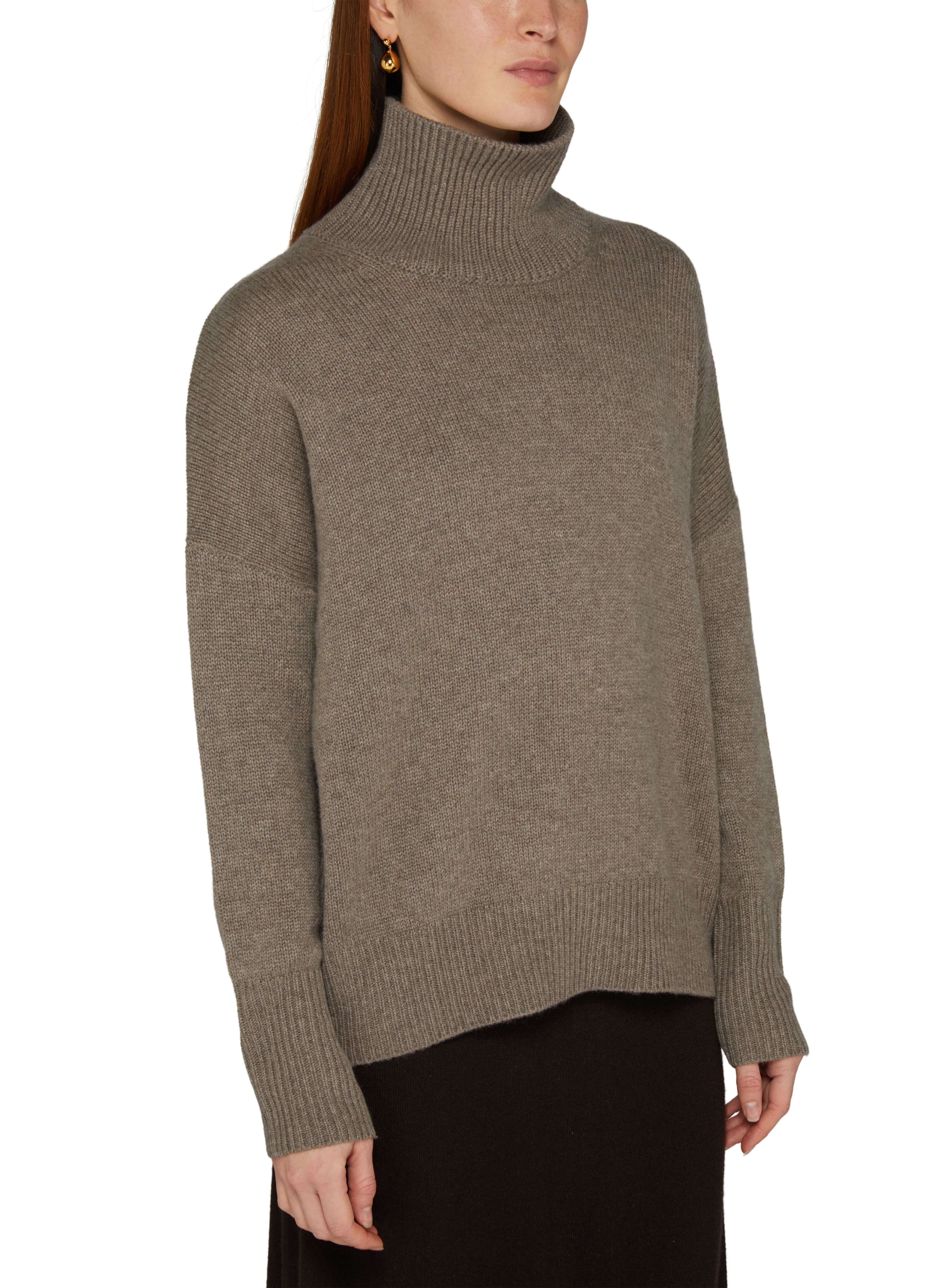 Heidi cashmere turtleneck sweater thumbnail 4