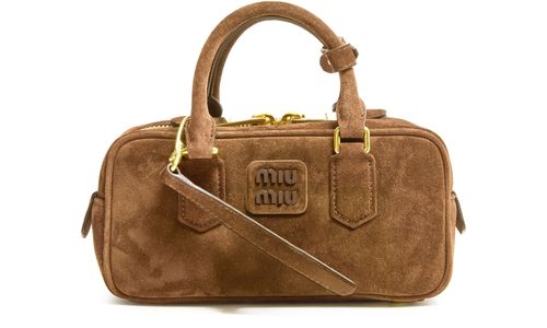 MIU MIU Arcadie suede bag