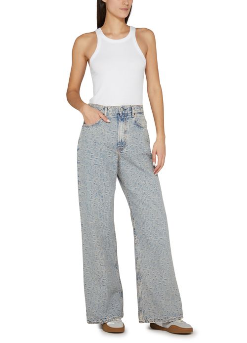 ACNE STUDIOS 2022 Monogram relaxed jeans