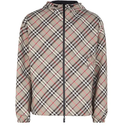 BURBERRY Check reversible jacket