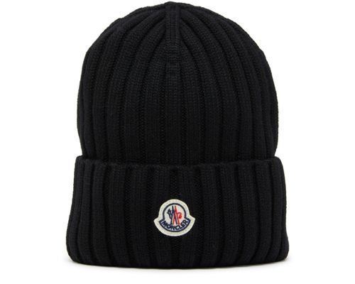 MONCLER Beanie with logo